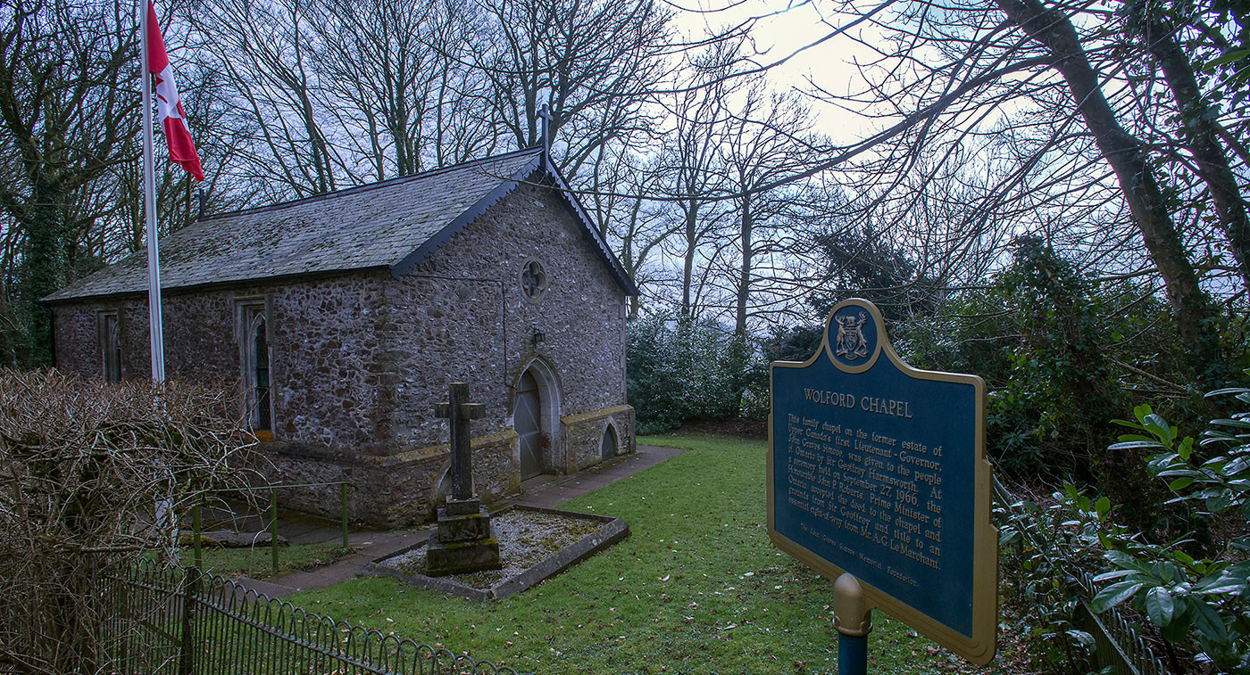 Chapelle Wolford, Honiton, Devon, Angleterre (Photo : Tessa J. Buchan)