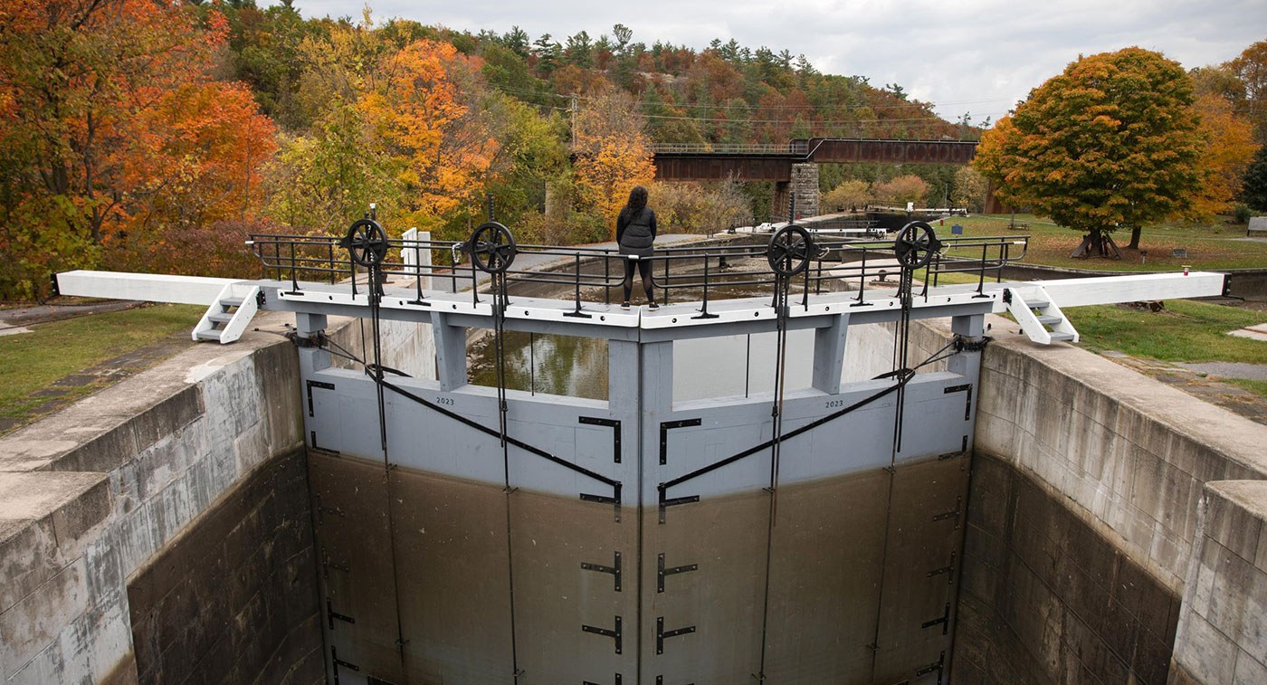 Le canal Rideau à Kingston Mills (Photo : Humyn/Rami Accoumeh, Destination Ontario)