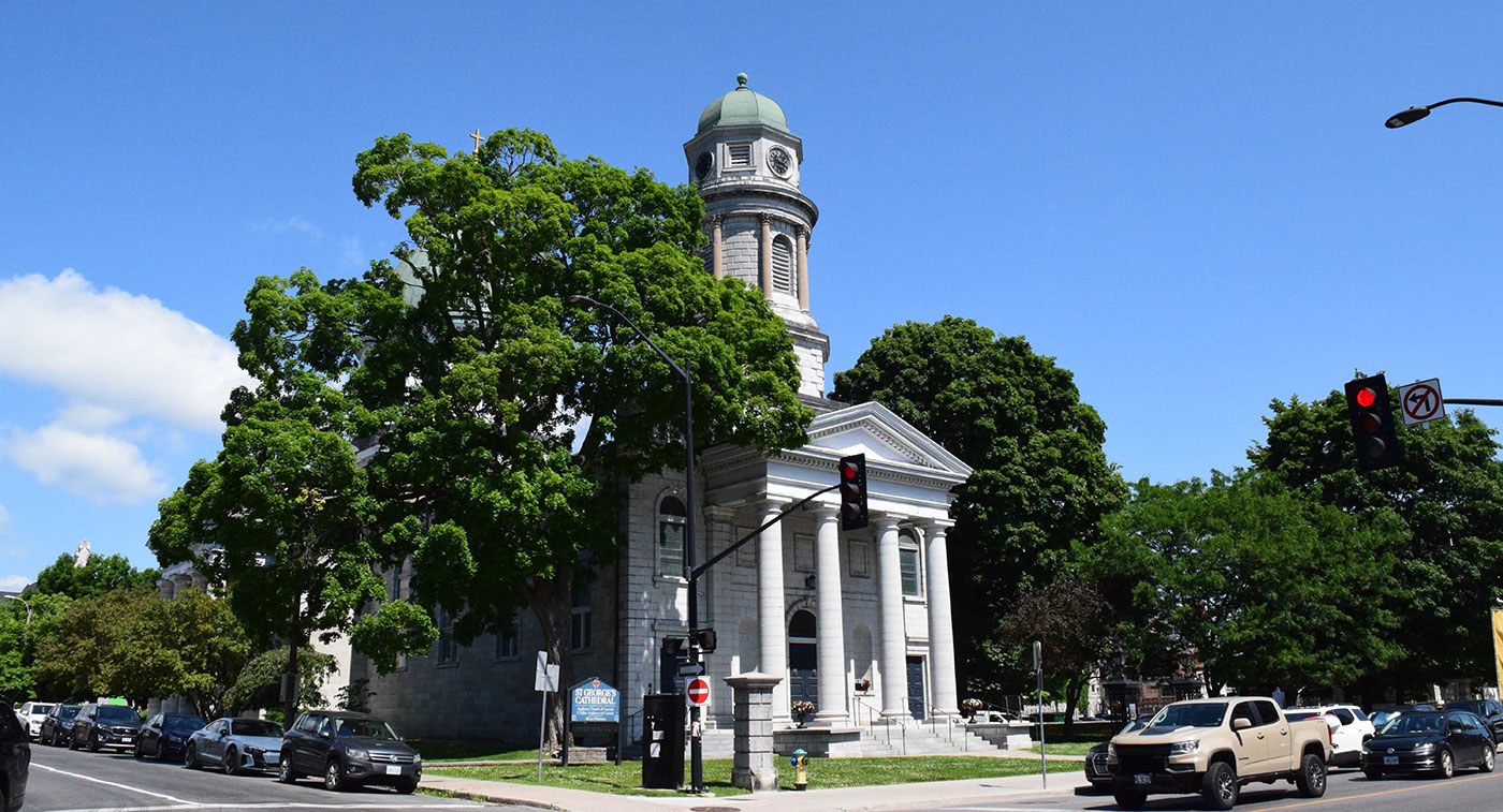 Exterior of St. George's Cathedral, Kingston