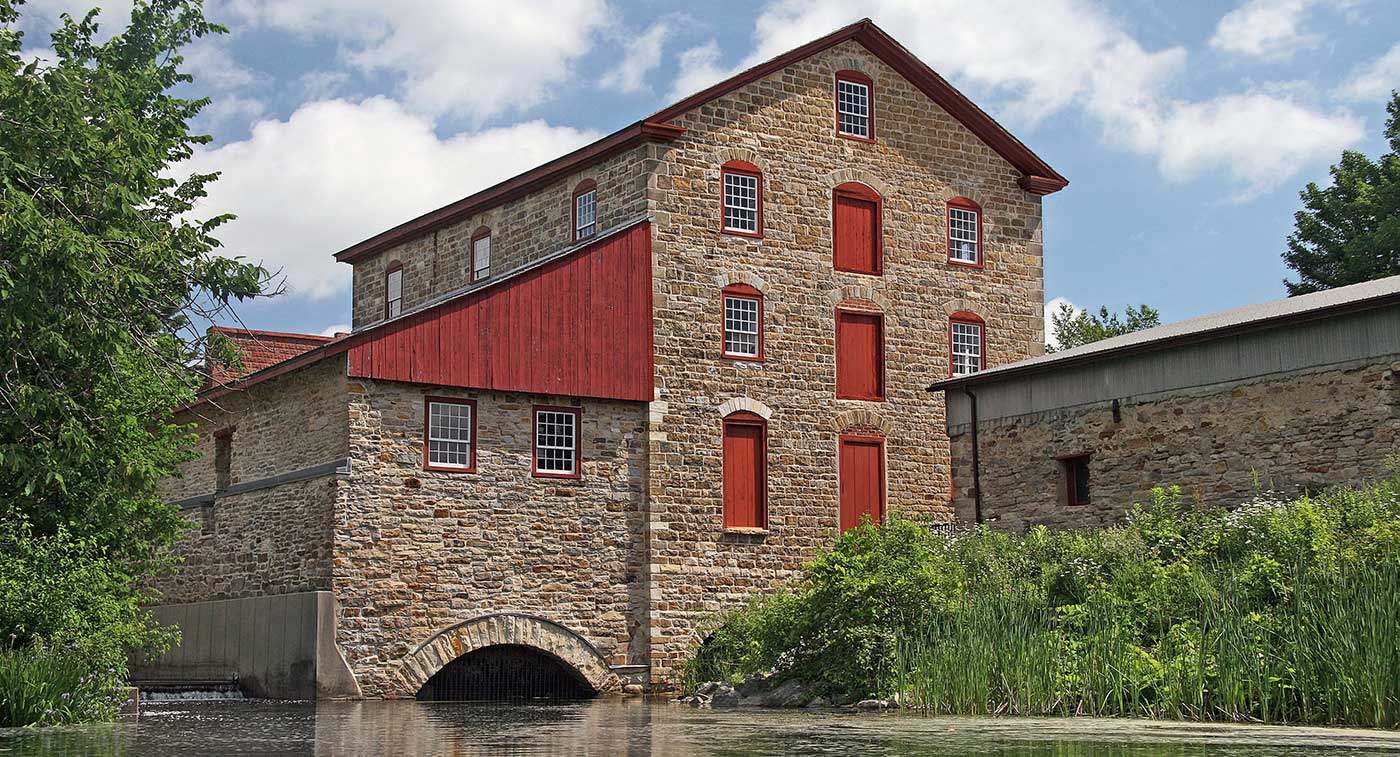 Old Stone Mill Photo Ken Watson banner