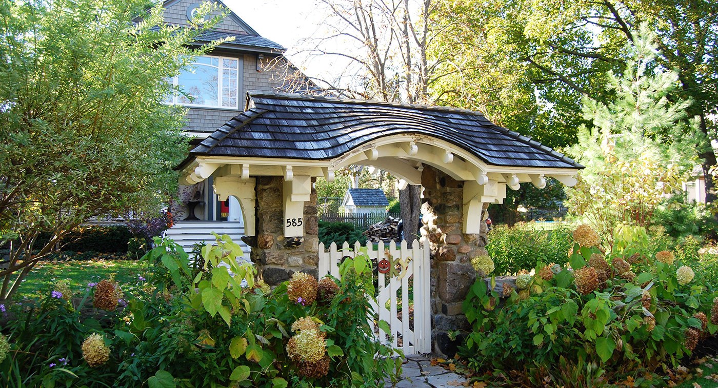 Une propriété dans le district de conservation du patrimoine du parc Rockcliffe