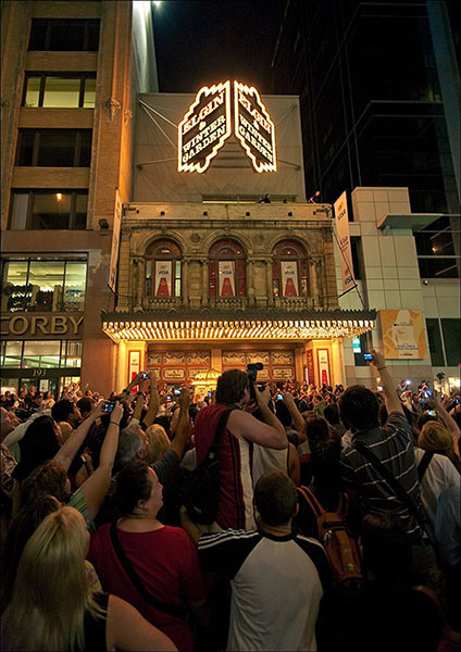 Elgin & Winter Garden Theatres during TIFF (Photo: Carlos Osorio, Toronto Star)