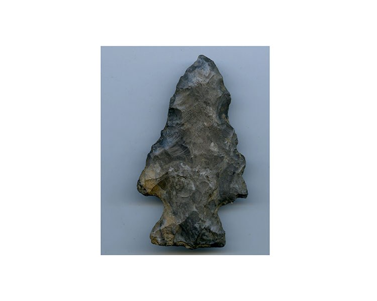 Projectile point, 4000-5000 BP, discovered during excavations at Toronto’s Ashbridge Estate