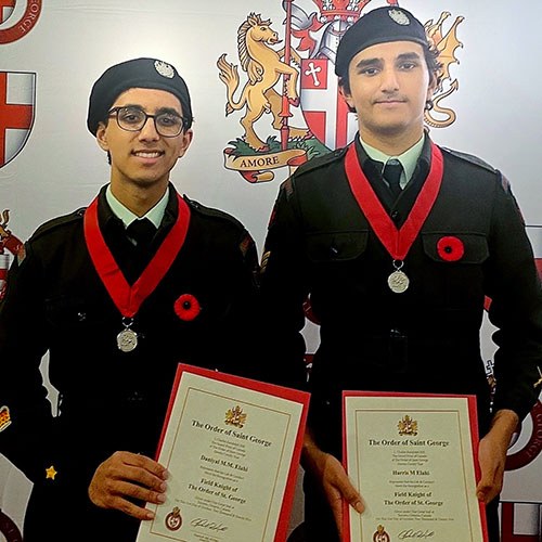 Daniyal and Harris Elahi