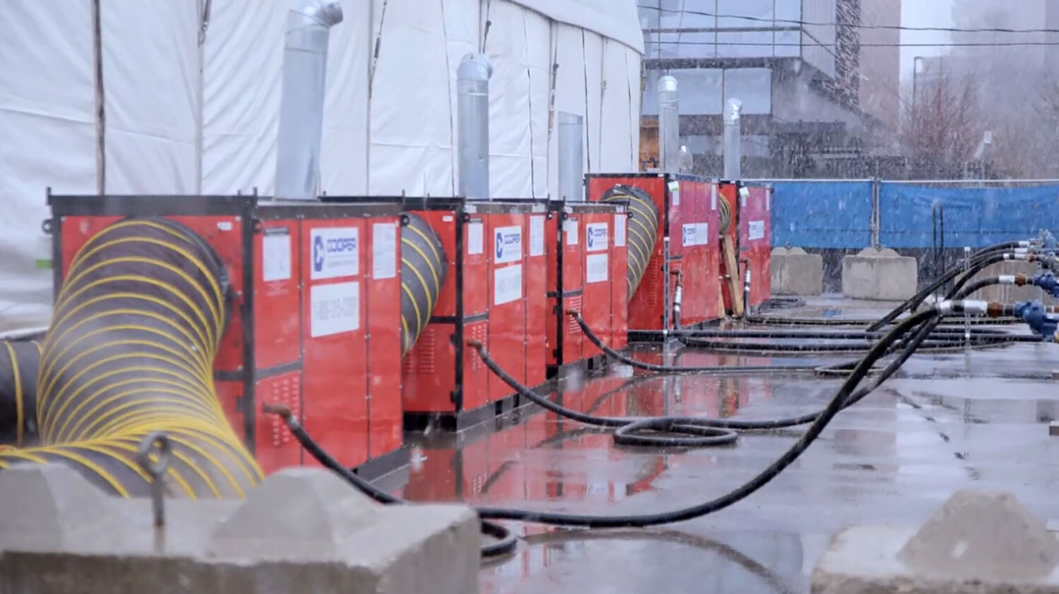 Watch archaeologist Patrick Hoskins discuss some of the challenges with digging in the winter and summer