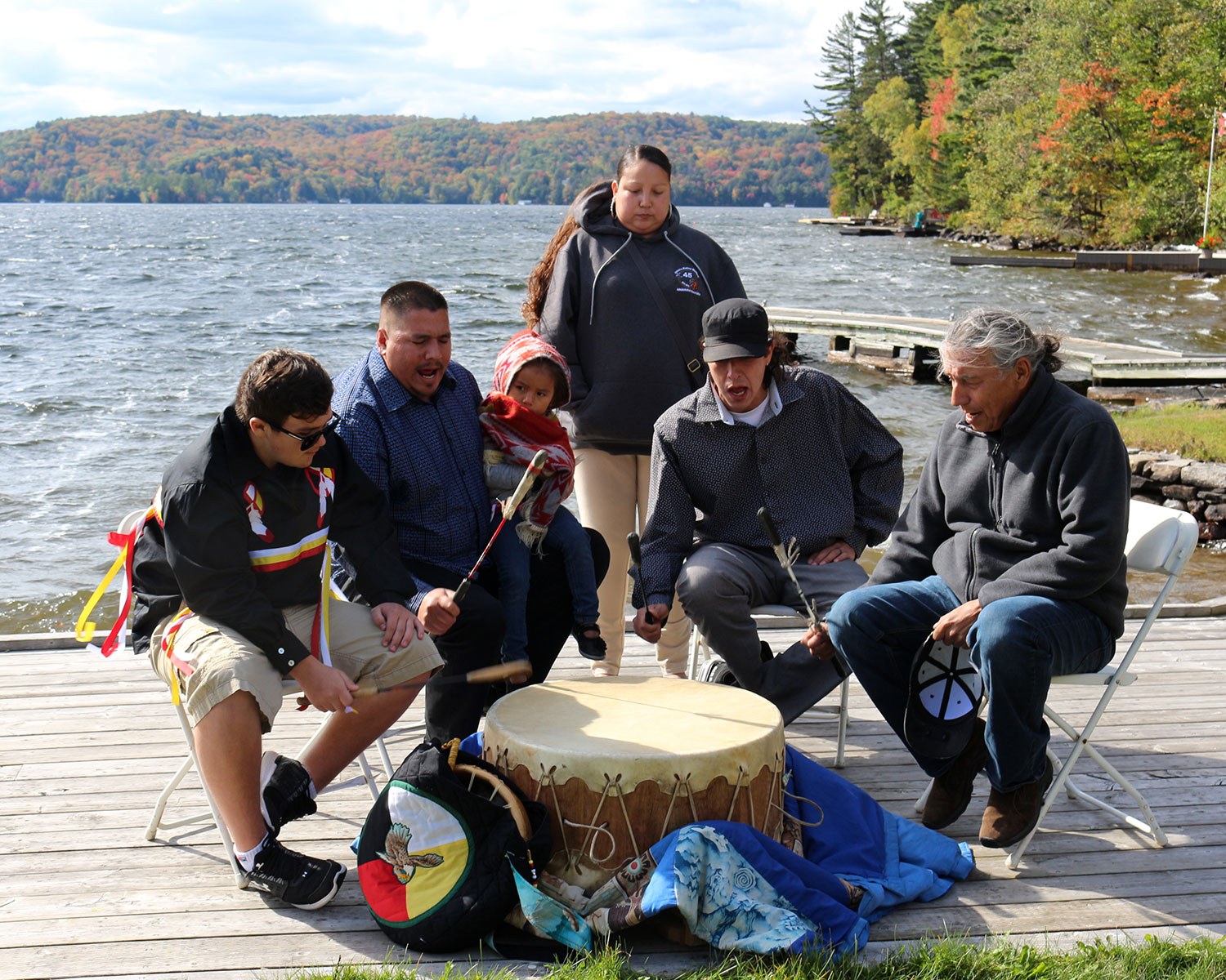 Provincial plaque unveiling in Lake of Bays to commemorate The Anishinaabeg at Lake of Bays
