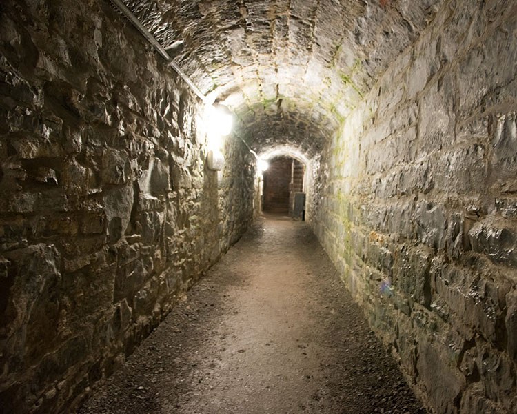 Tunnel at Fort Henry, Kingston (Photo: Destination Ontario)