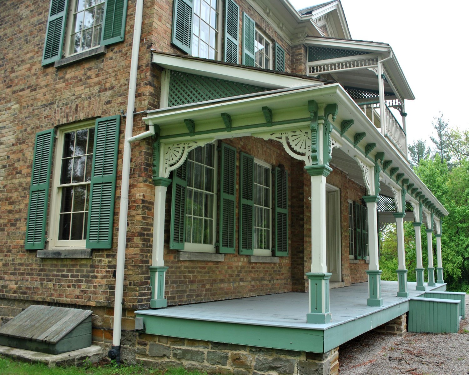 The veranda at Benares, Mississauga