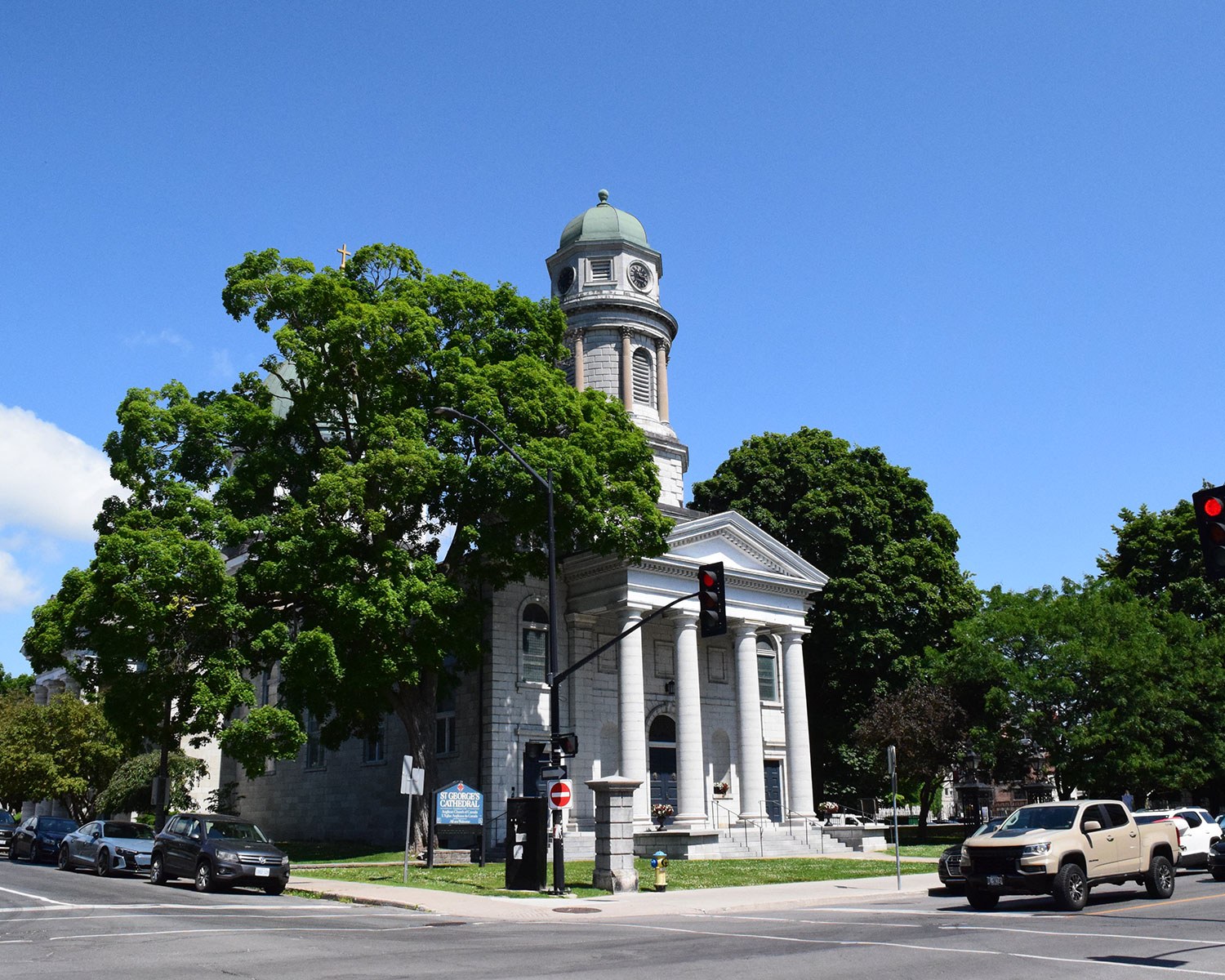 Exterior of St. George's Cathedral, Kingston