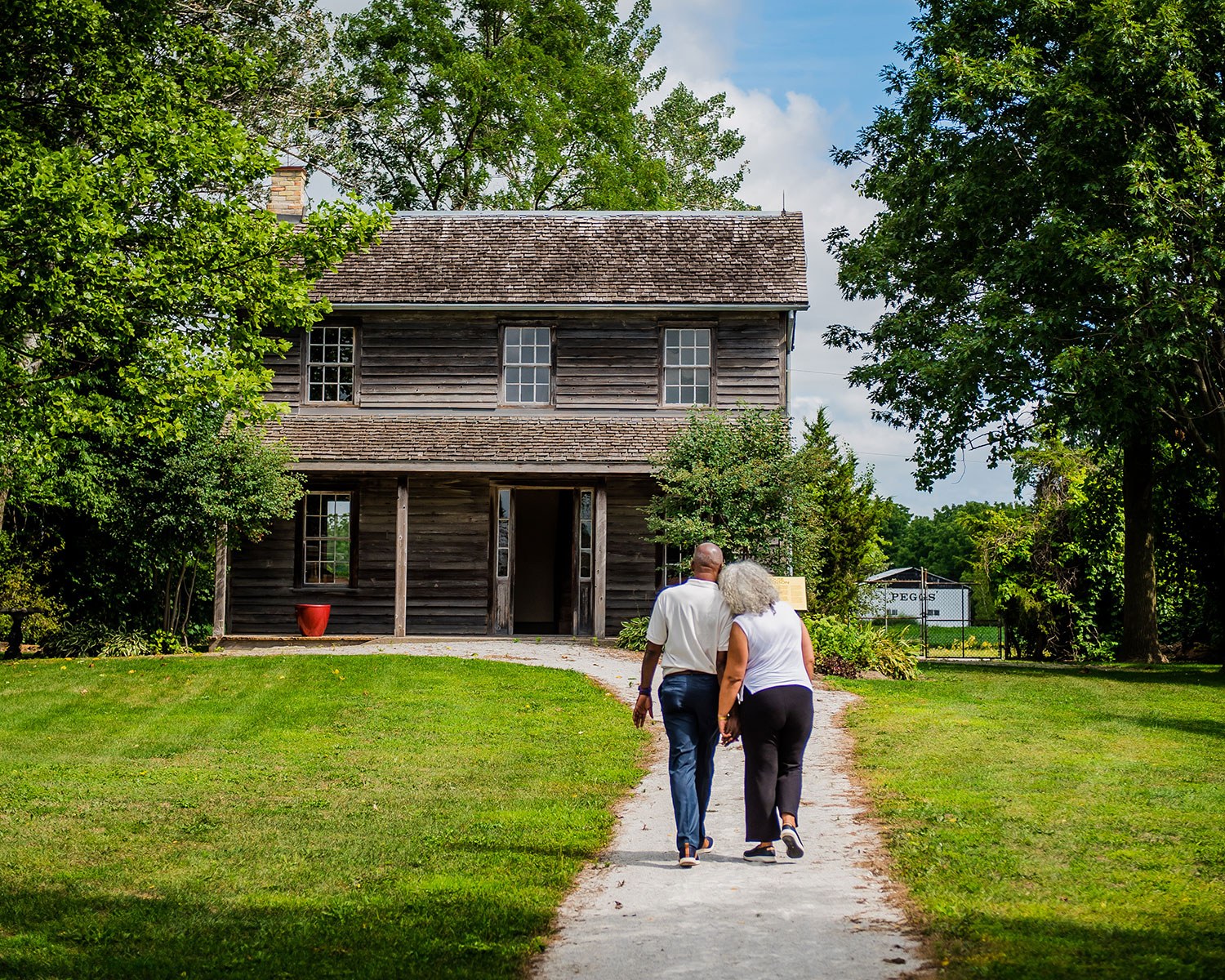 Extérieur du musée Josiah Henson de l'histoire des Afro-Canadiens, Dresden (Photo : Tourisme Ontario-Sud-Ouest/Chatham-Kent)