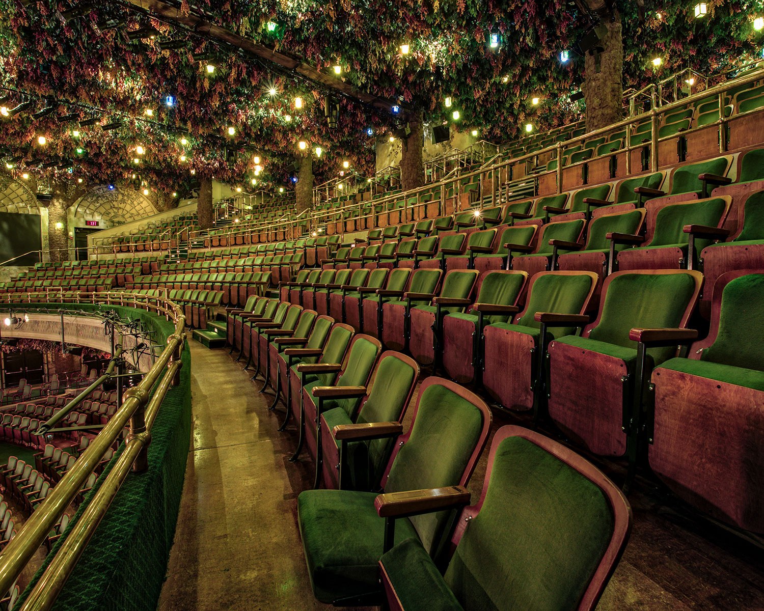 Insider the Winter Garden Theatre (Photo: Mark Wolfson)