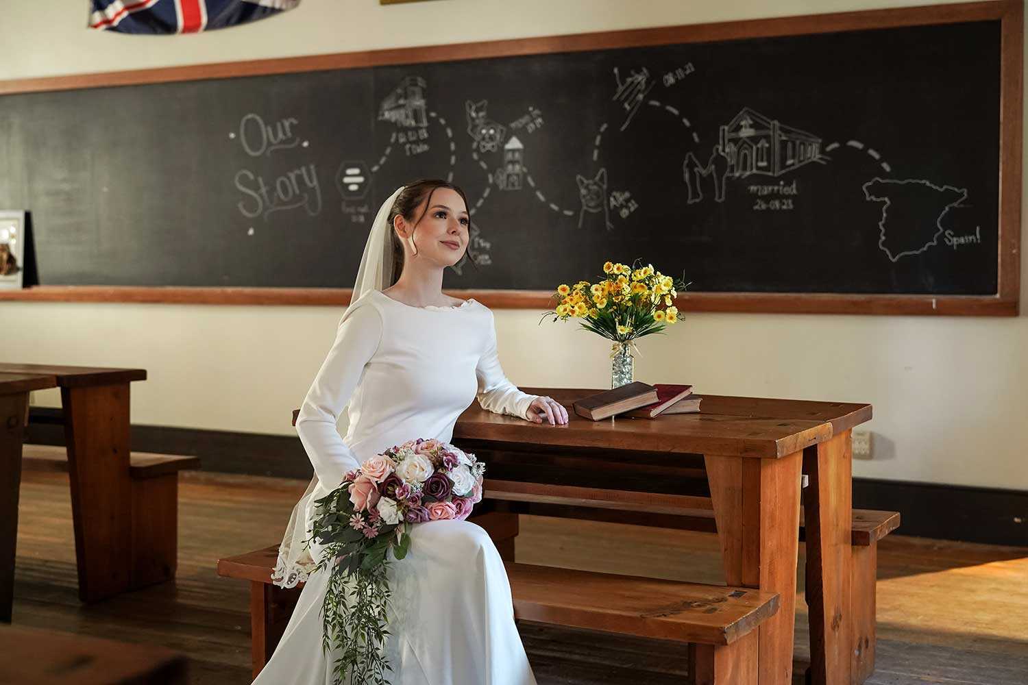 Mariage à l'école Enoch Turner (Photo : Samantha Ong)
