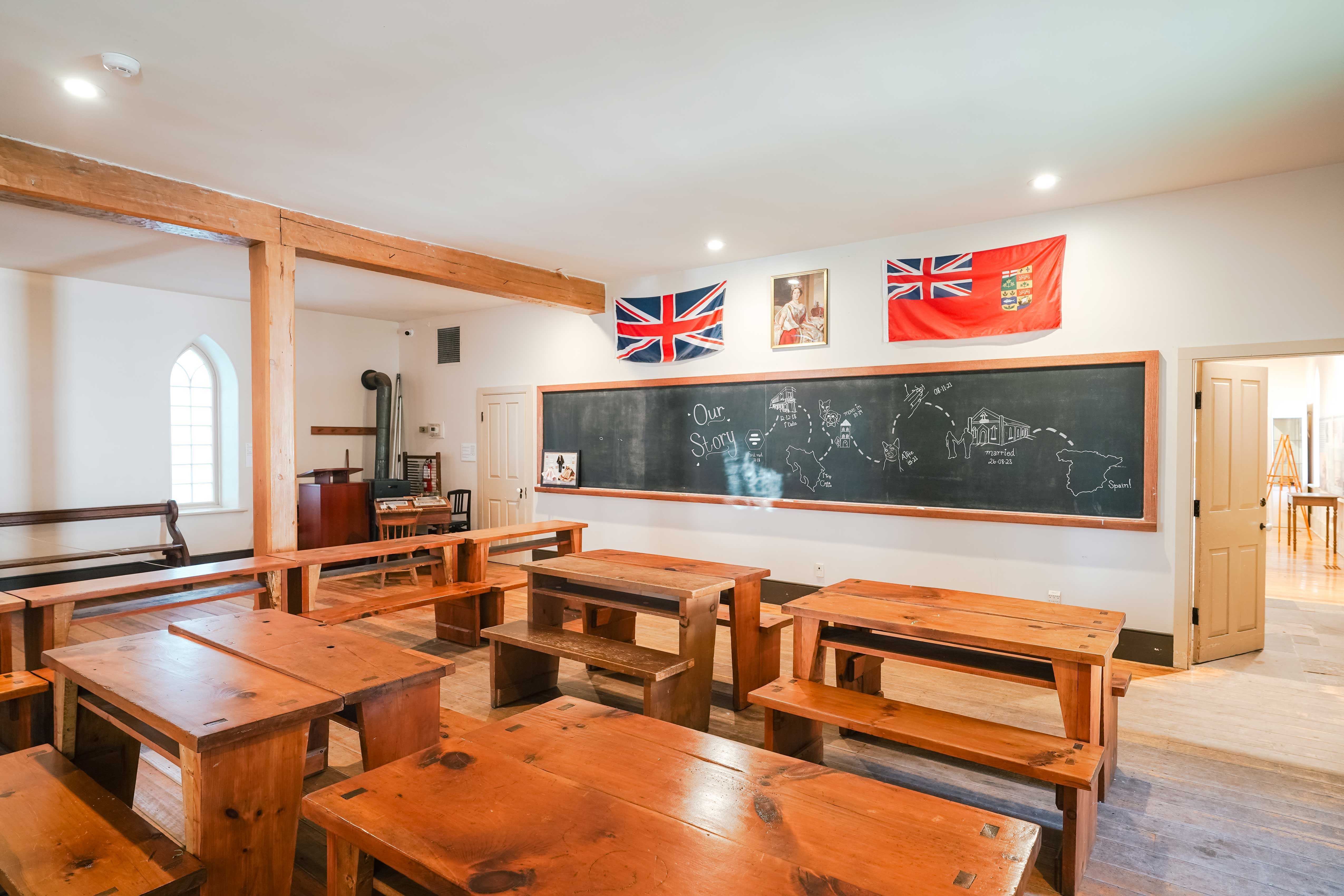 L'intérieur de l'école Enoch Turner (Photo : Samantha Ong)