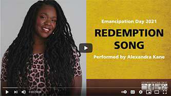 Emancipation Day 2021 video: Alexandra Kane