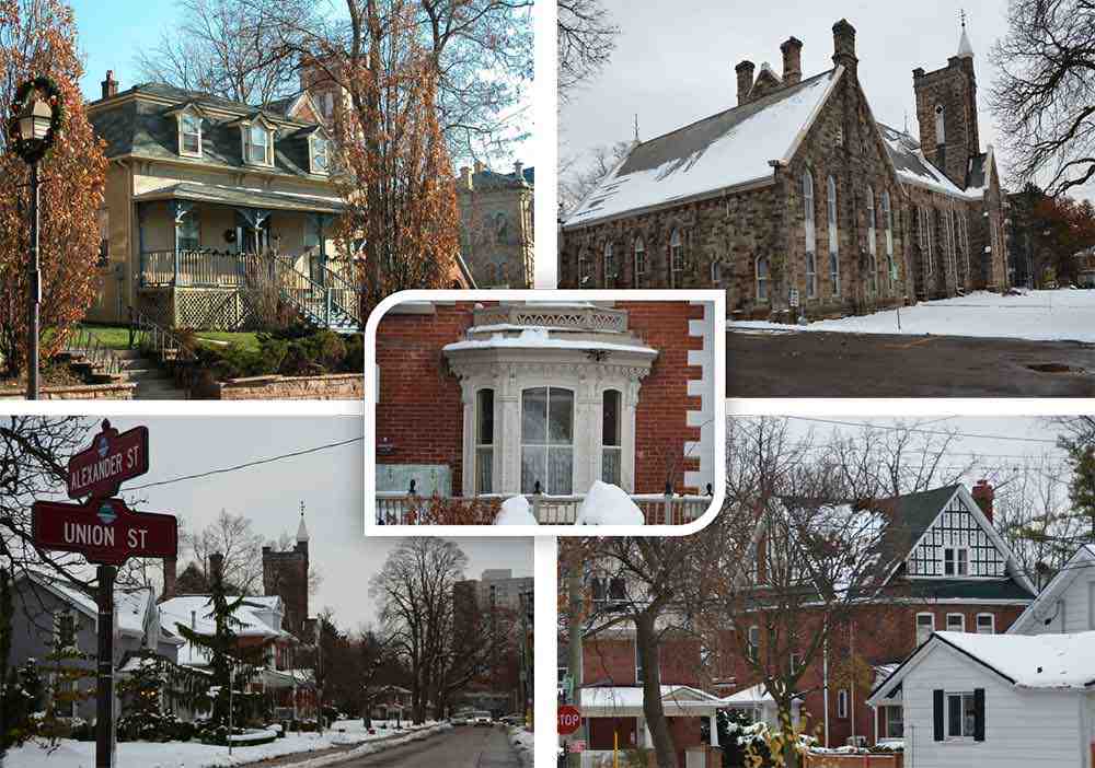 Buildings in Brampton