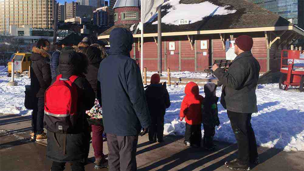 Tour at the Toronto Railway Museum