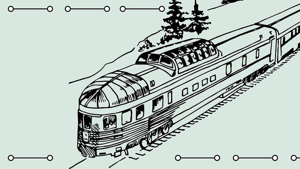 Illustration of a train Illustration of a train