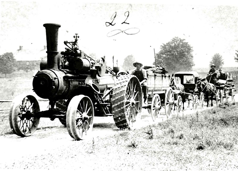 Old tractor