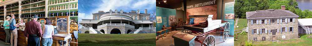 Canada's Historic Places Day: Niagara Apothecary, Fulford Place, Uncle Tom's Cabin Historic Site and Macdonell-Williamson House