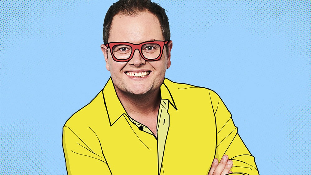 Just For Laughs and Off the Kerb Productions present Alan Carr — Regional Trinket Tour