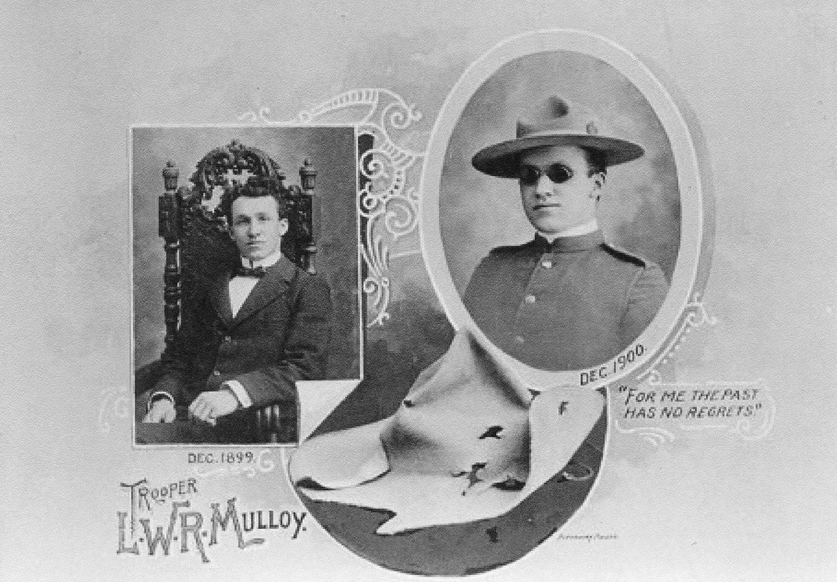 Dévoilement d'une plaque provinciale commémorant cavalier Lorne Mulloy