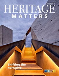 Heritage Matters, Autumn 2018 Heritage Matters, Autumn 2018