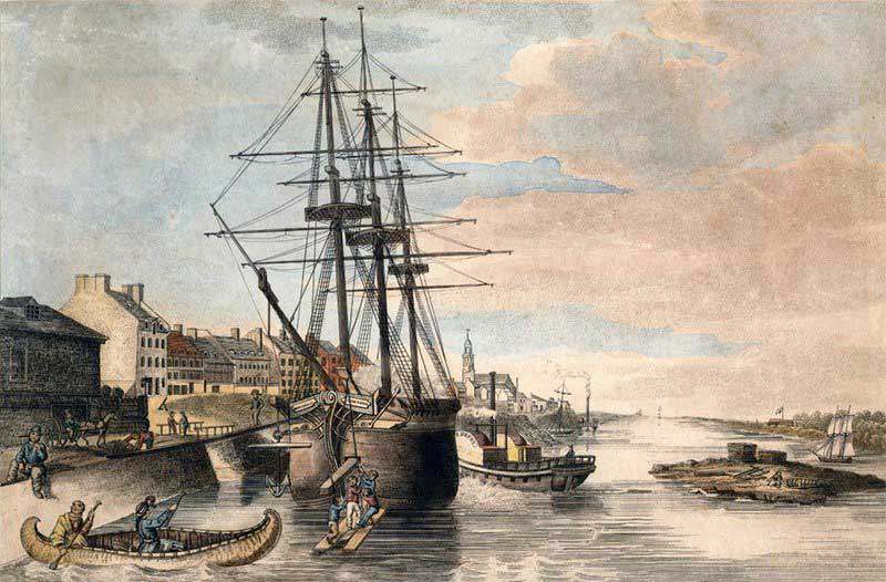 Montreal Harbour (Photo: Toronto Public Library)