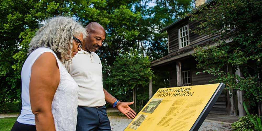 Visiting Uncle Tom’s Cabin Historic Site (Photo: Ontario Southwest/Chatham-Kent Tourism)